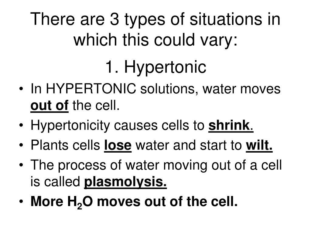 there are 3 types of situations in which this 1