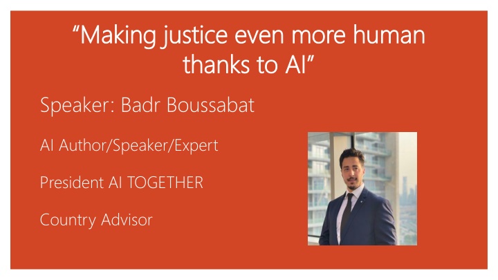 making justice even more human making justice