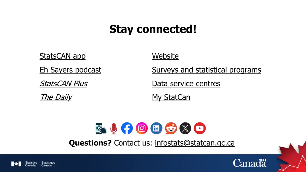 stay connected