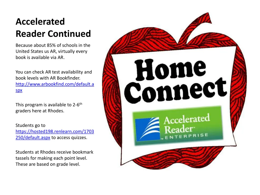 accelerated reader continued