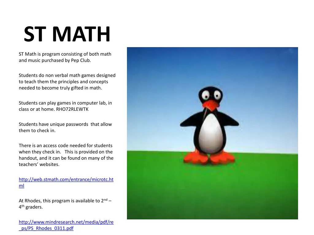 st math