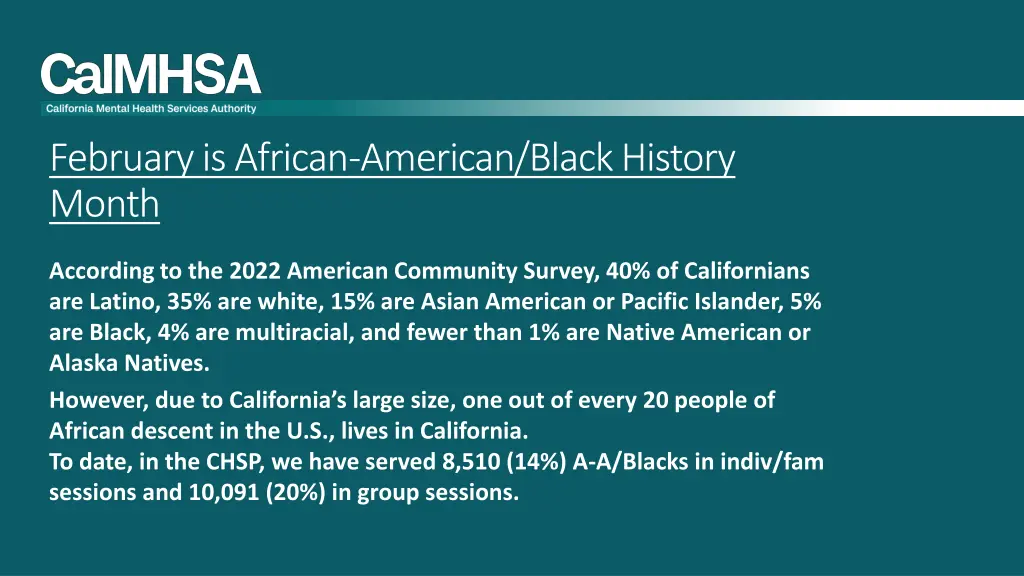 february is african american black history month