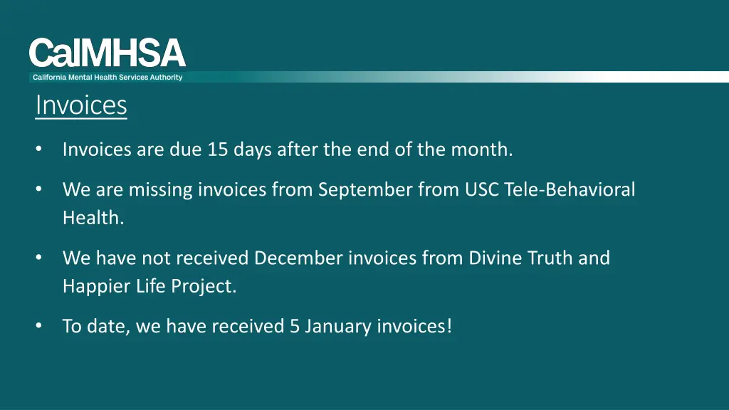 invoices
