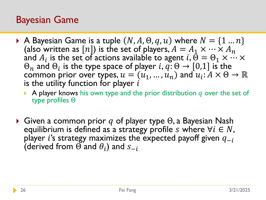 bayesian game 1