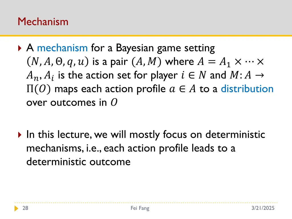 mechanism