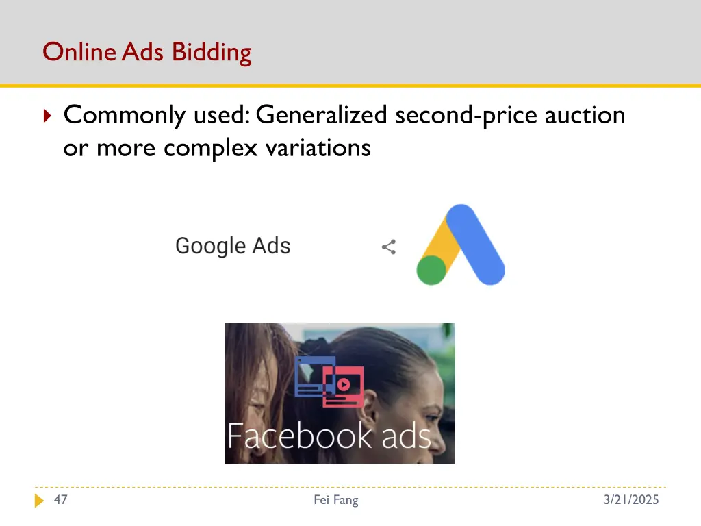 online ads bidding