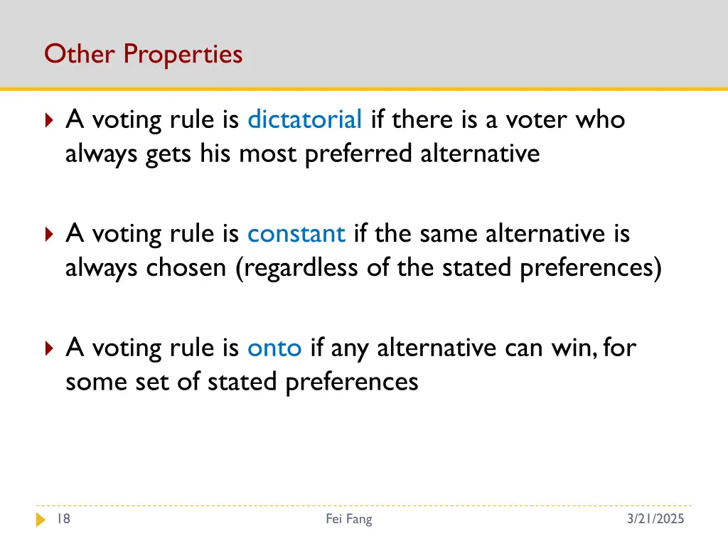 other properties