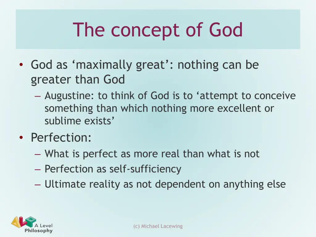 the concept of god