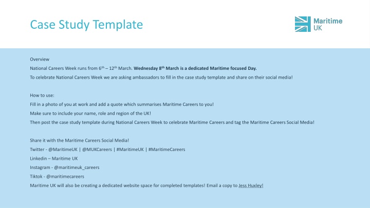case study template