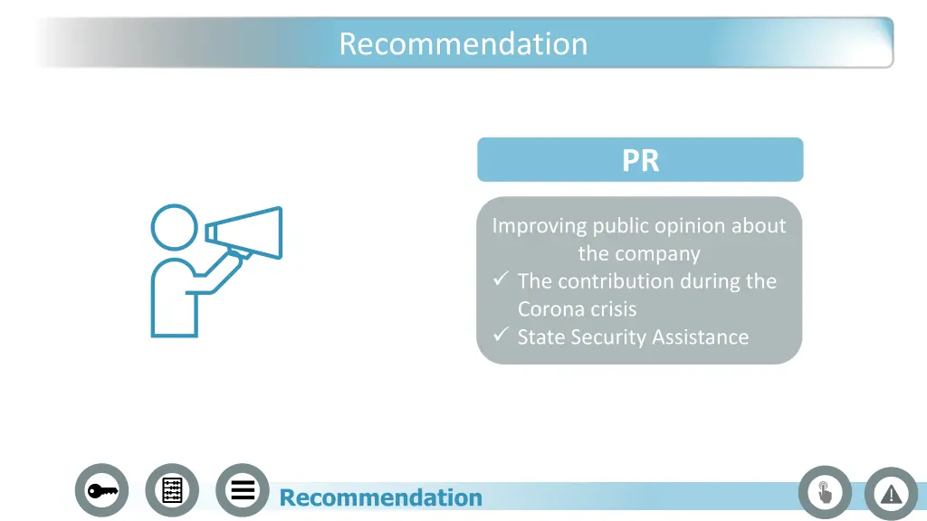 recommendation 8