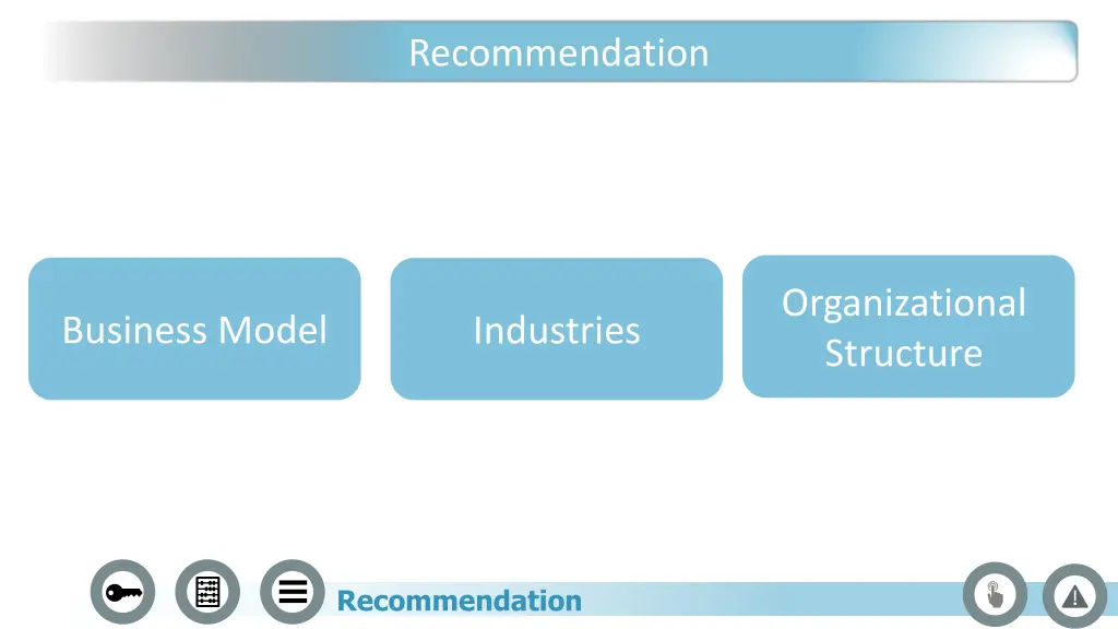 recommendation