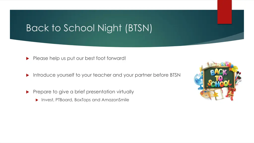 back to school night btsn