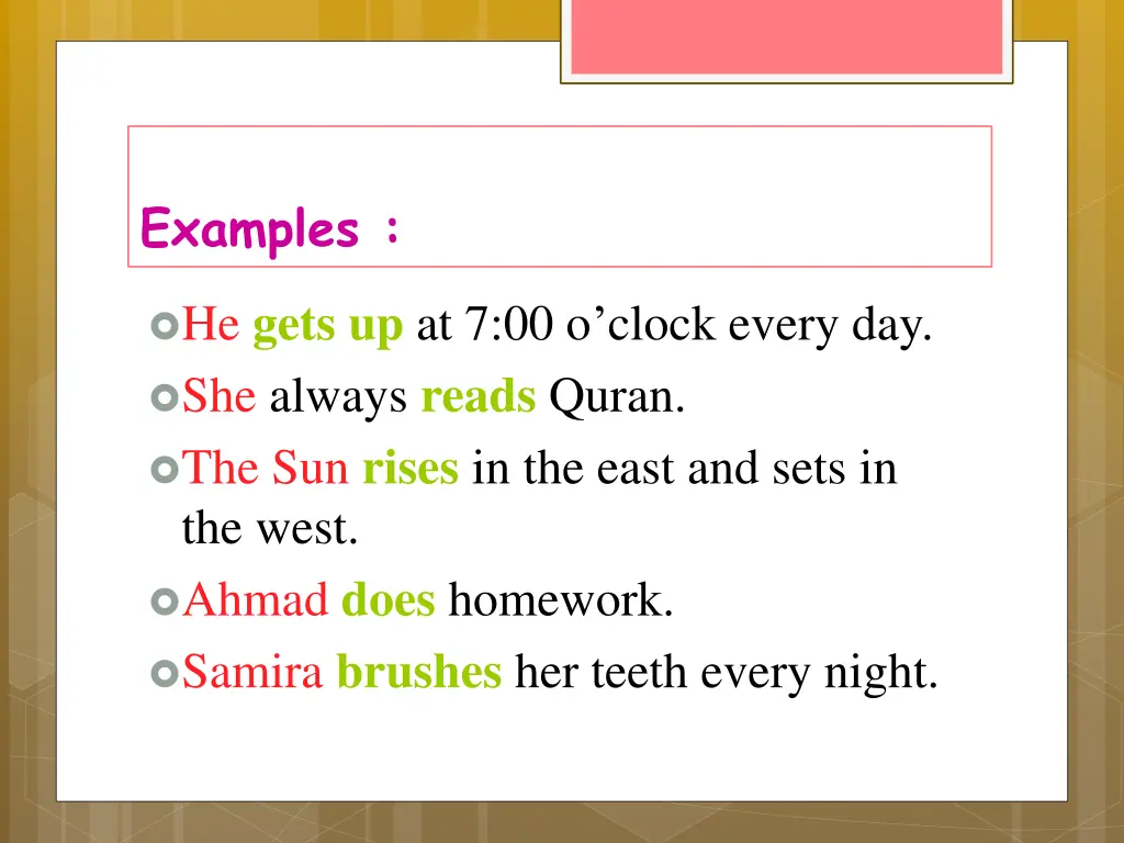 examples