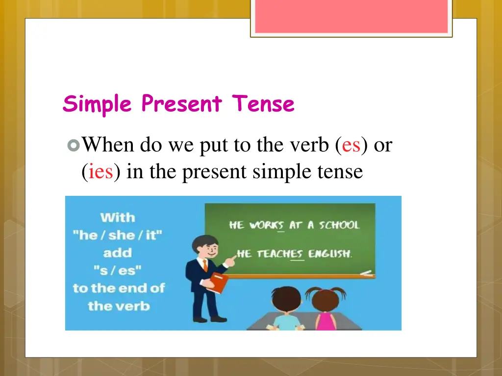 simple present tense 2