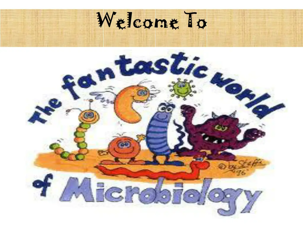 welcome to