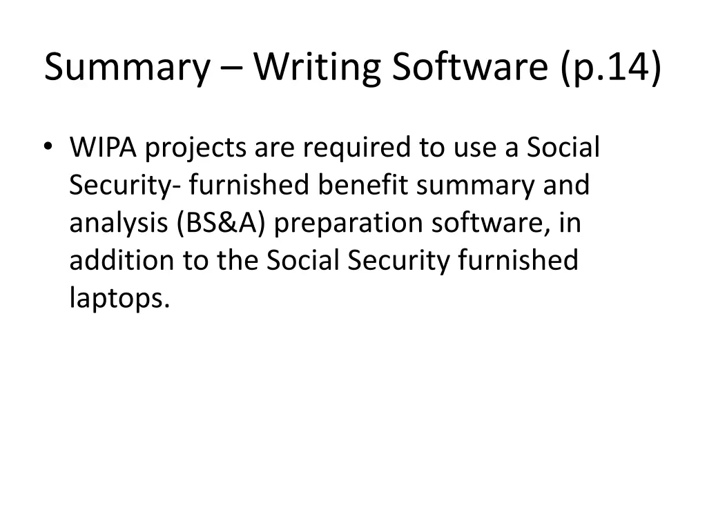 summary writing software p 14