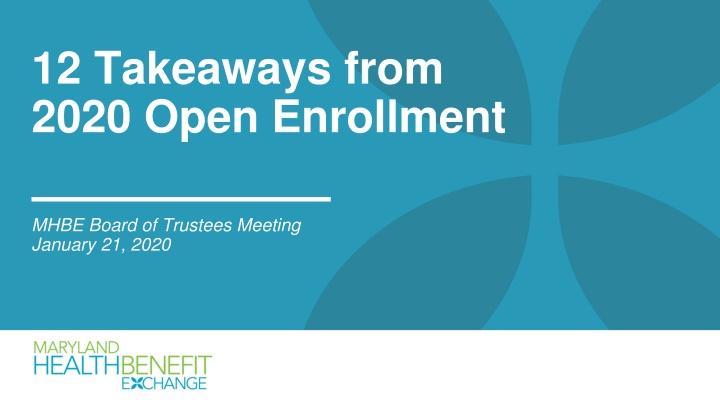 12 takeaways from 2020 open enrollment