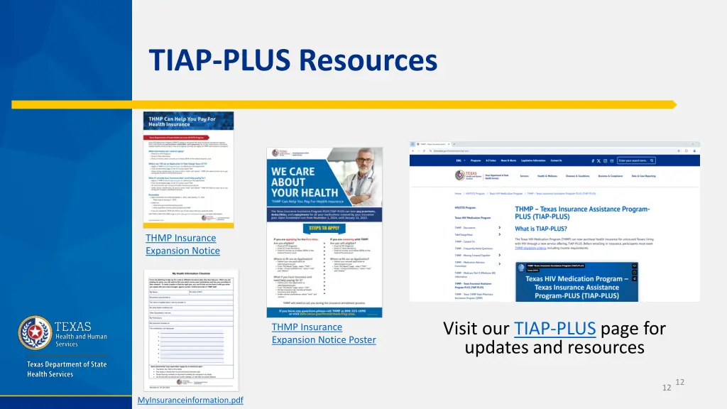 tiap plus resources