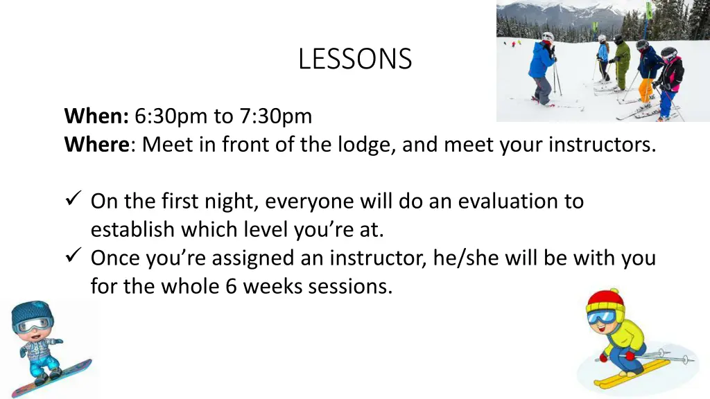lessons