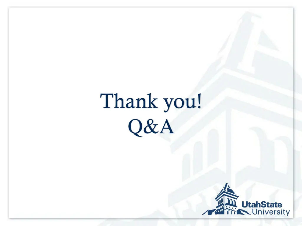 thank you q a