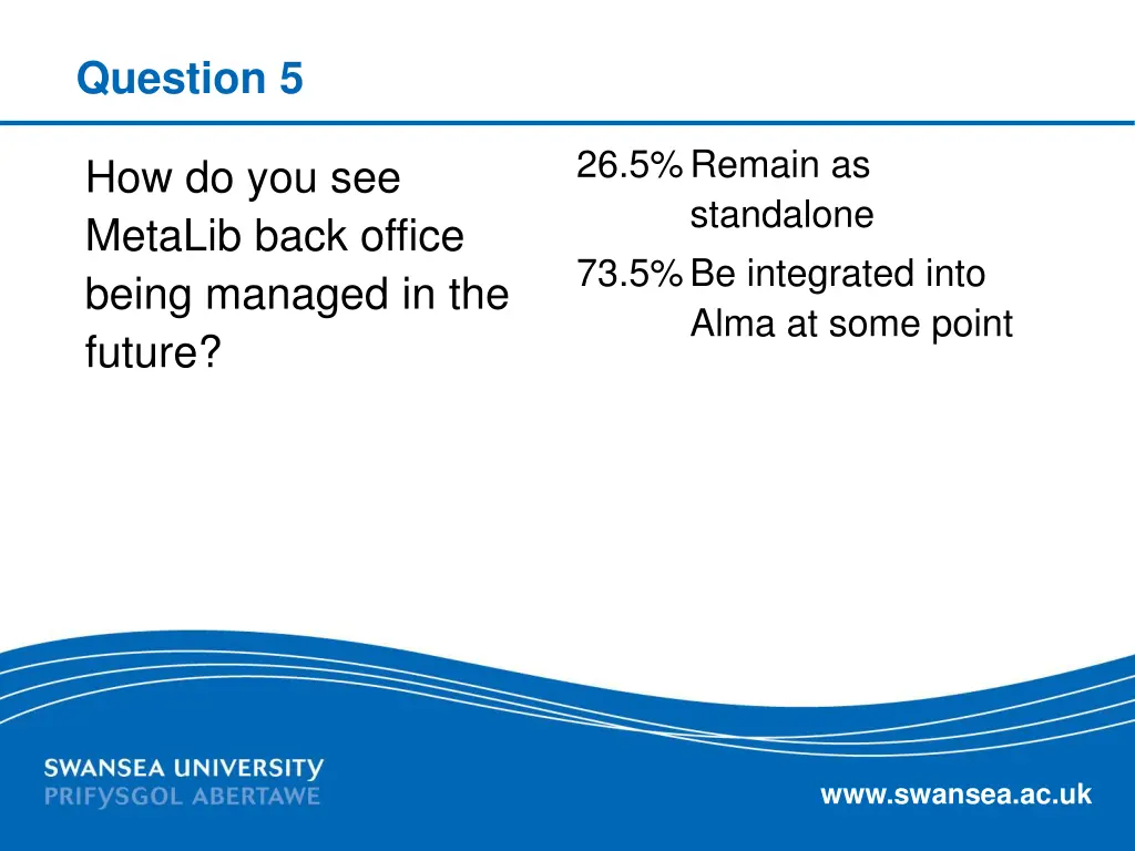 question 5