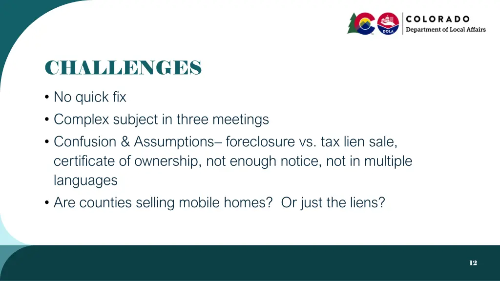 challenges