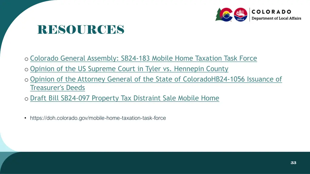 resources