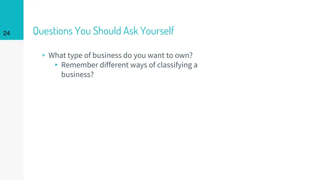 questions you should ask yourself