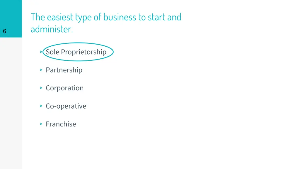 the easiest type of business to start