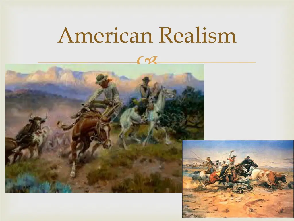 american realism 2