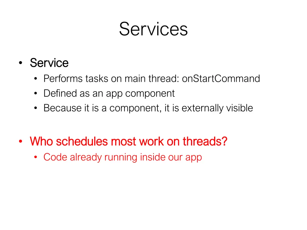 services