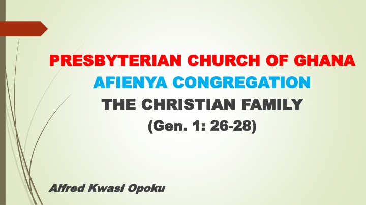 presbyterian church of ghana presbyterian church