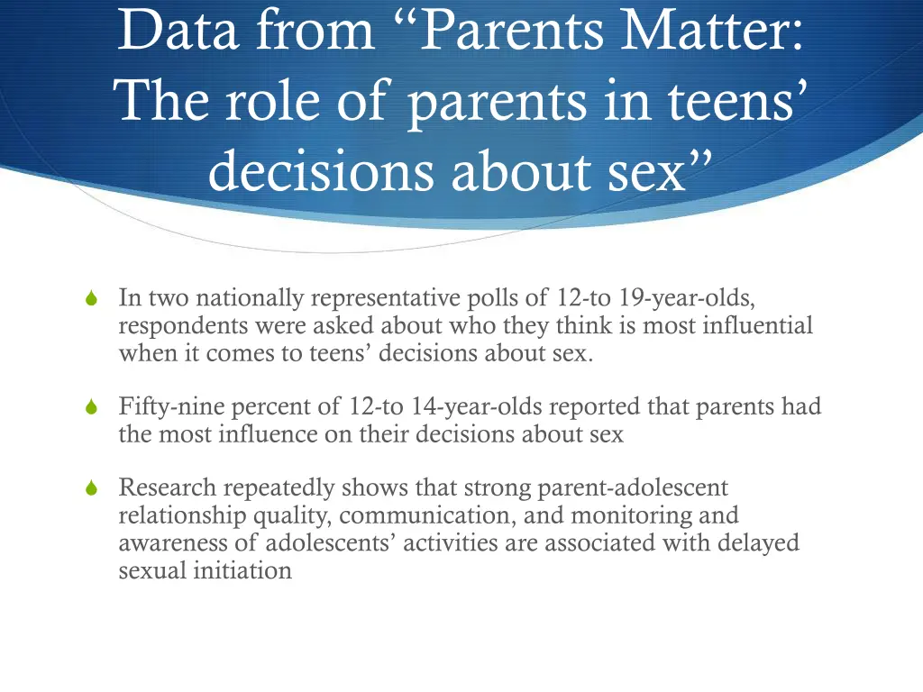 data from parents matter the role of parents