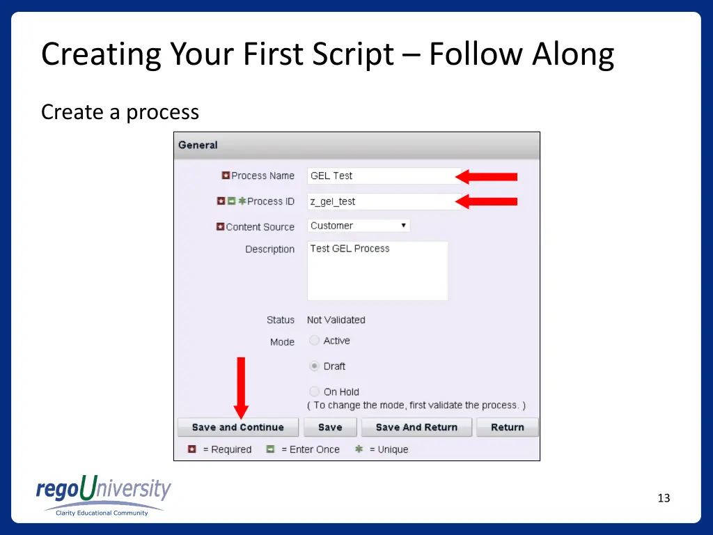 creating your first script follow along