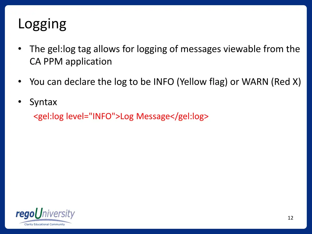 logging