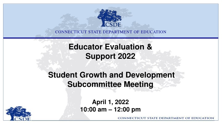 connecticut state department of education