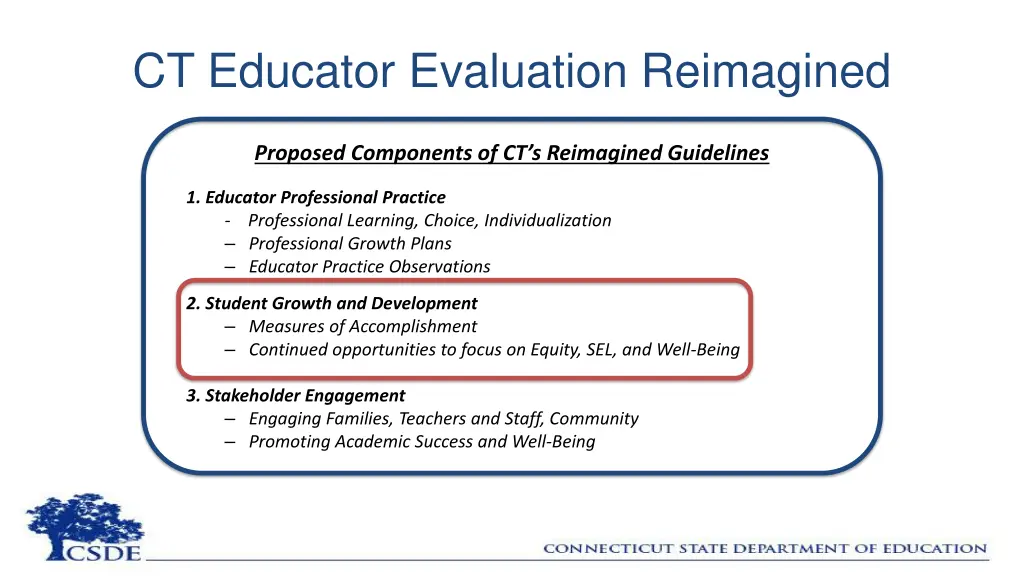 ct educator evaluation reimagined