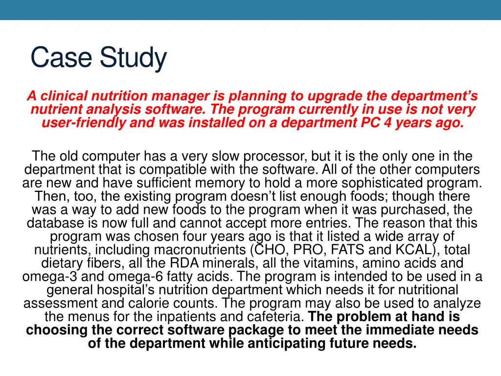 case study