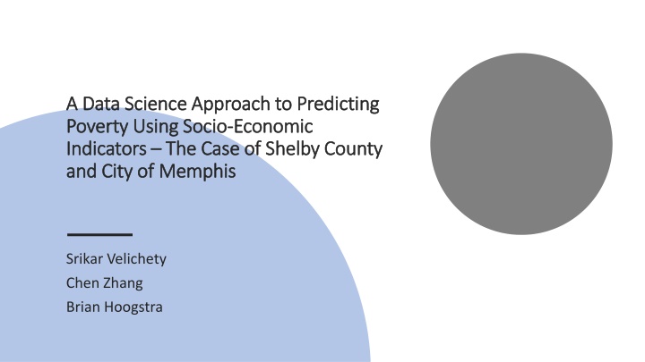 a data science approach to predicting a data