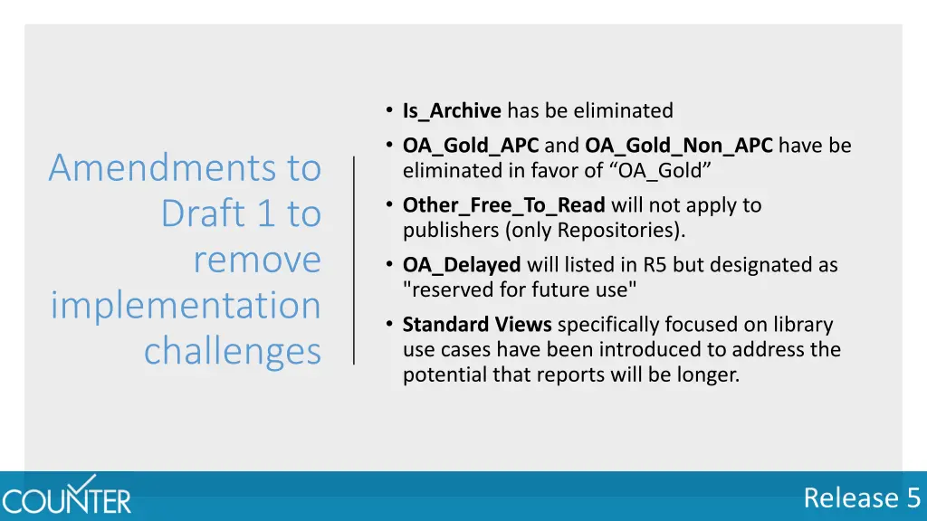 is archive has be eliminated oa gold