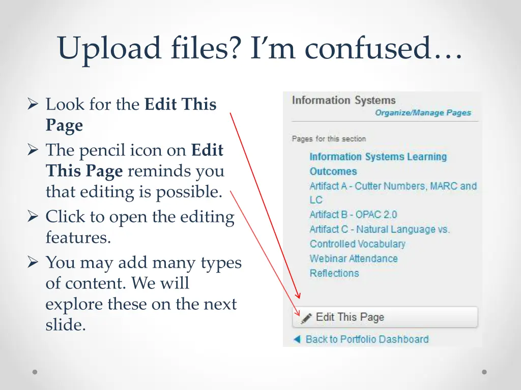 upload files i m confused