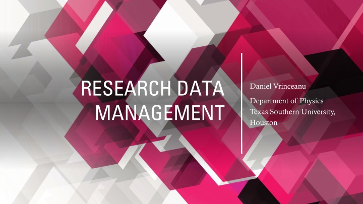 research data management