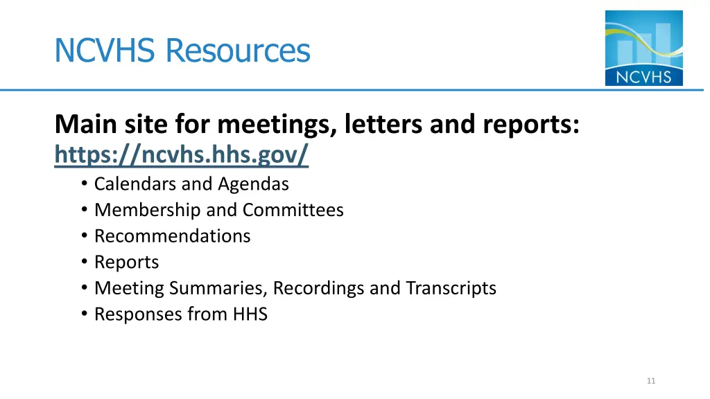 ncvhs resources