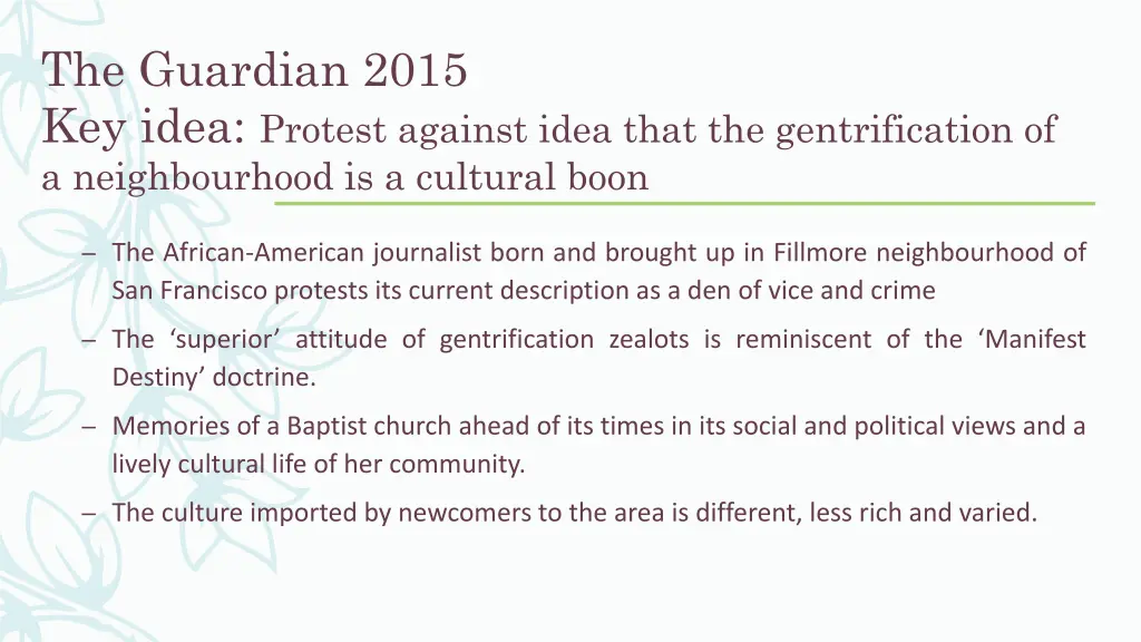 the guardian 2015 key idea protest against idea
