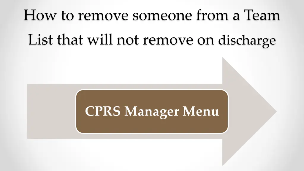 how to remove someone from a team