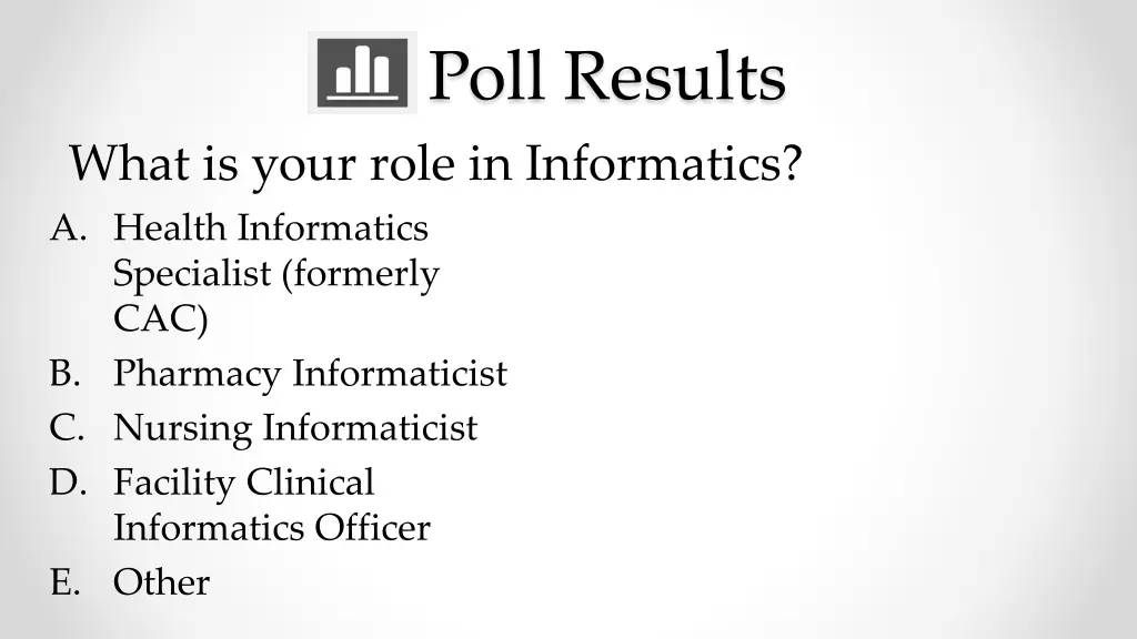 poll results 1