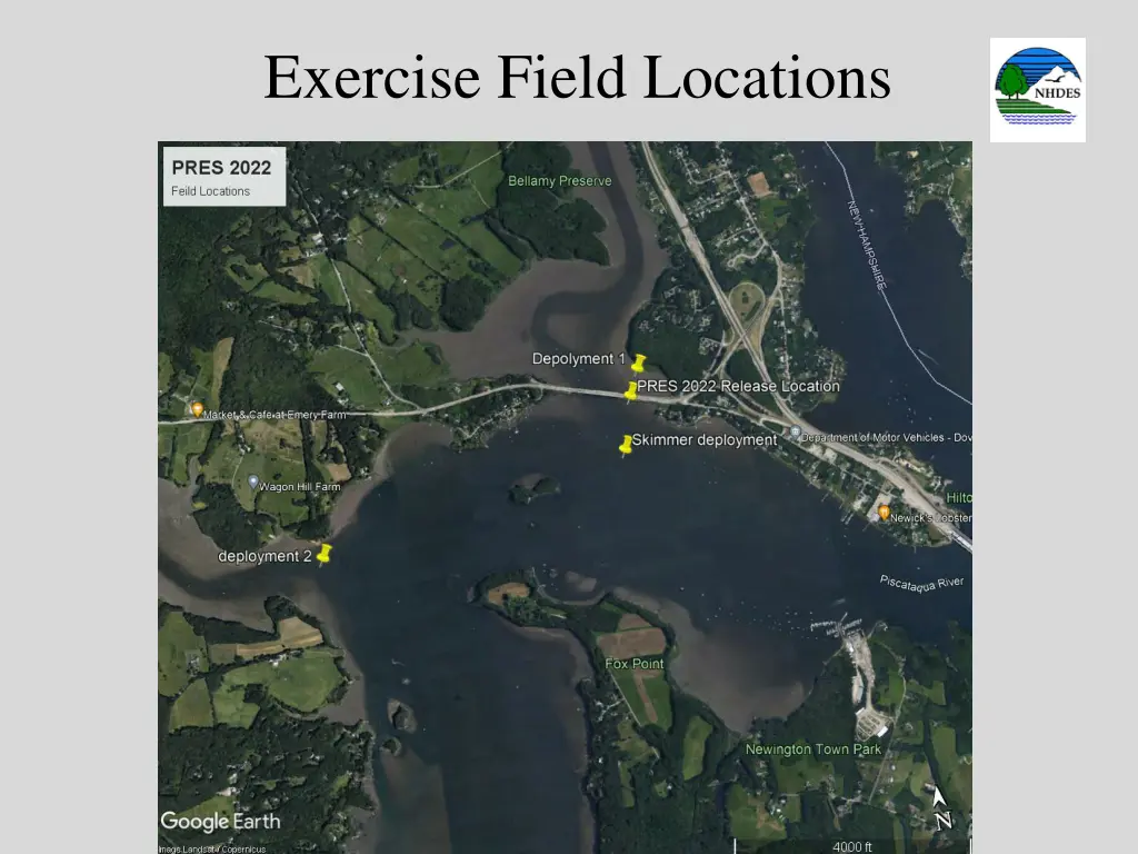 exercise field locations