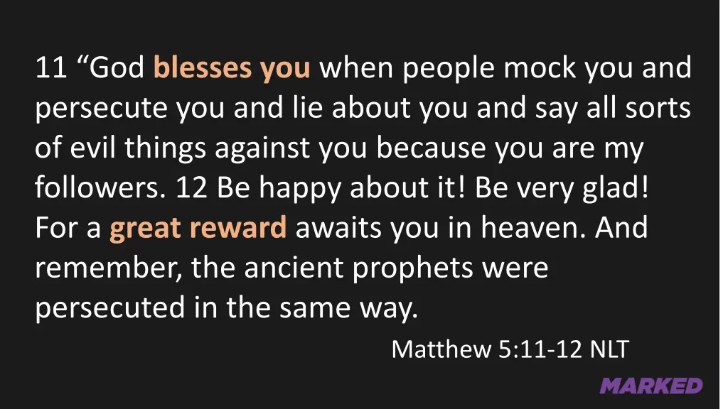 11 god blesses you when people mock