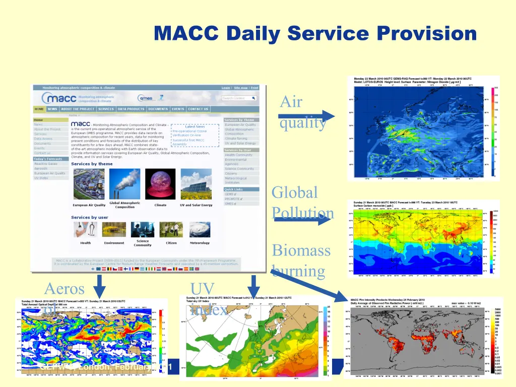 macc daily service provision