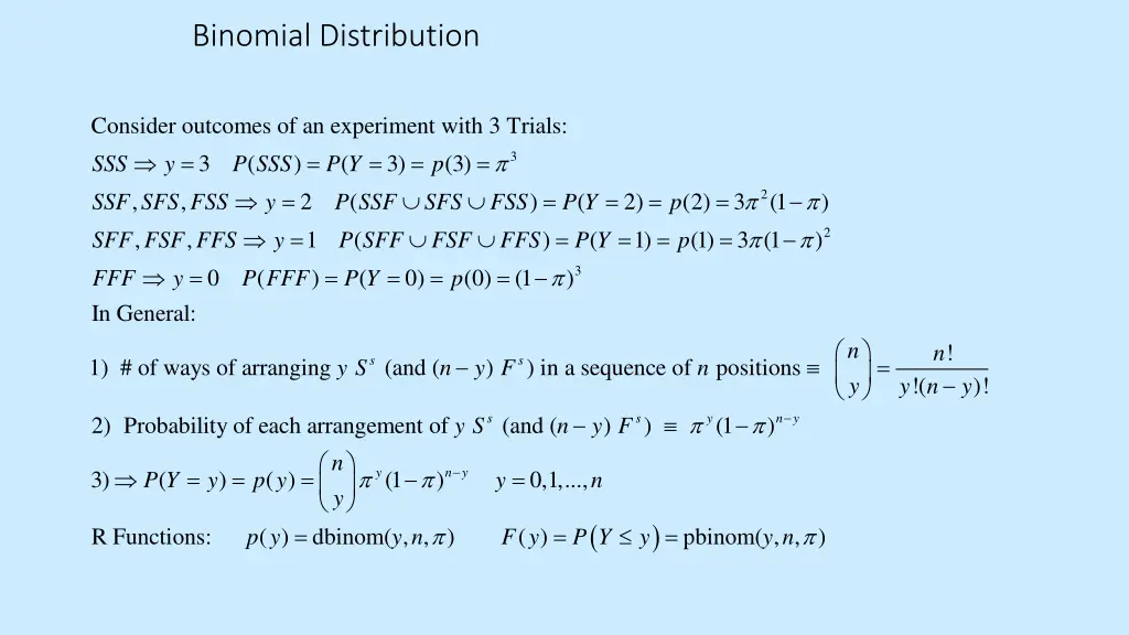 binomial distribution
